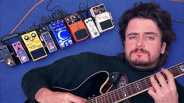my first time using guitar pedals