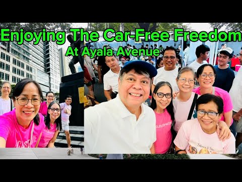 Enjoying A Car-Free Freedom At Ayala Avenue