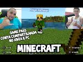 MINECRAFT COM MEU FILHO NO XBOX ONE FAT &amp; CONTA COMPARTILHADA!