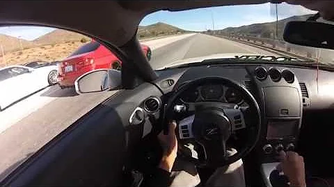 2007 Nissan 350z HR Tuned vs 2007 BMW 335i