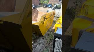 The Skip is Here! Our Renovation is Underway #property #development #uk #renovation #flip