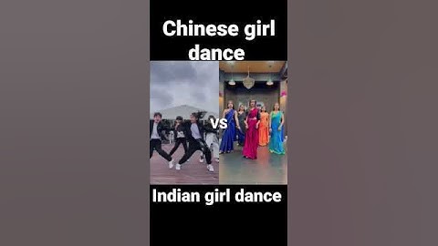 Thumbnail of Chinese girl dance vs Indian girl dance #trending #dance #beauty #india