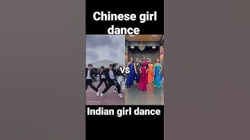 Thumbnail of Chinese girl dance vs Indian girl dance #trending #dance #beauty #india
