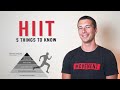 What is hiit  5 things you need to know about high intensity interval training