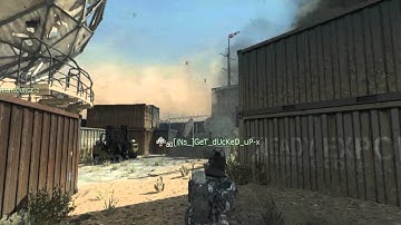 Destroyed a recon drone with a throwing knife accidentally