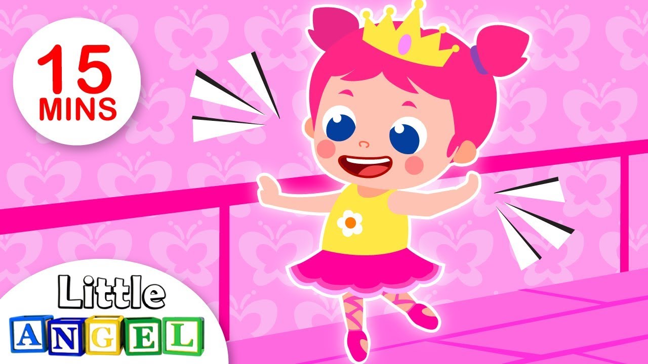 Eu Quero Ser Bailarina, Quero Ser Grande e muito mais! | Vídeos Infantis | Little Angel