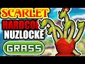 Pokmon scarlet hardcore nuzlocke  grass types only no items no overleveling