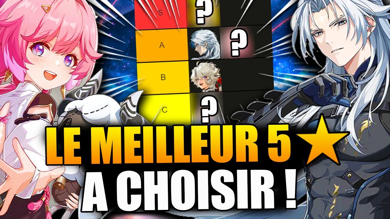 Tier List 5⭐| Ne gâchez pas votre chance et choisissez le bon 5 étoiles ! Guide Wuthering Waves FR !