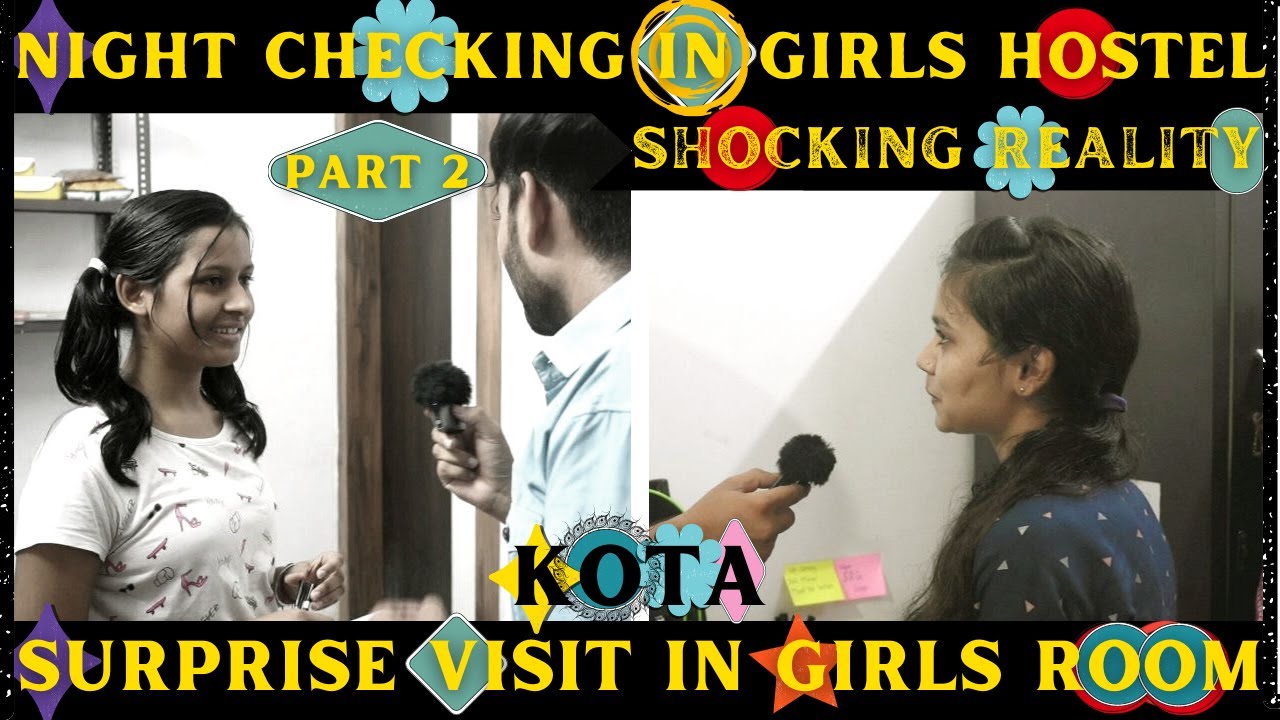 Kota Girls Hostel | Late  Night Checking in Girls Hostel | Shocking Reality of Kota Girls Room