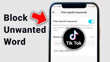 TikTok Privacy Tip – Block Unwanted Words in Your DMs