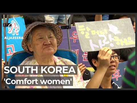 Protesters demand compensation for S Korea 'comfort women'