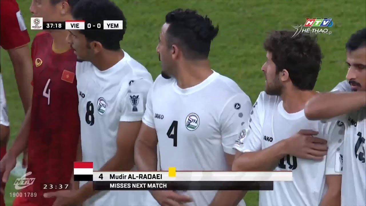 Việt Nam 2- 0 Yemen – Quang Hải xé lưới khung thành Yemen bằng cú sút phạt đẳng cấp thế giới.