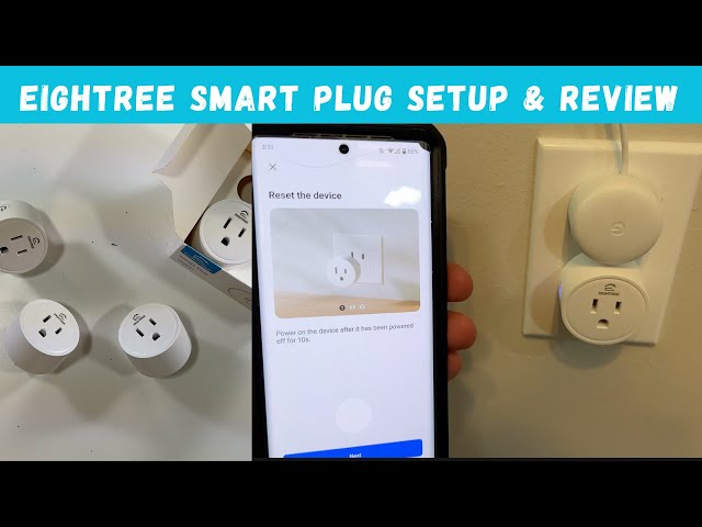 EIGHTREE Smart Plug Setup & Review 