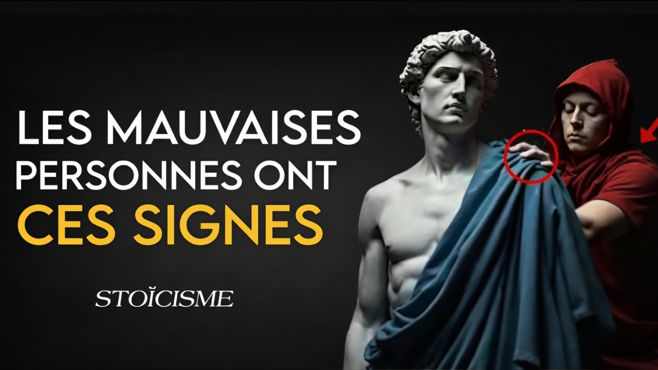 🚨 Attention 😒 10 Signes Évidents Qu'il y a Une Personne Maléfique À Côté de Vous ! | STOÏCISME