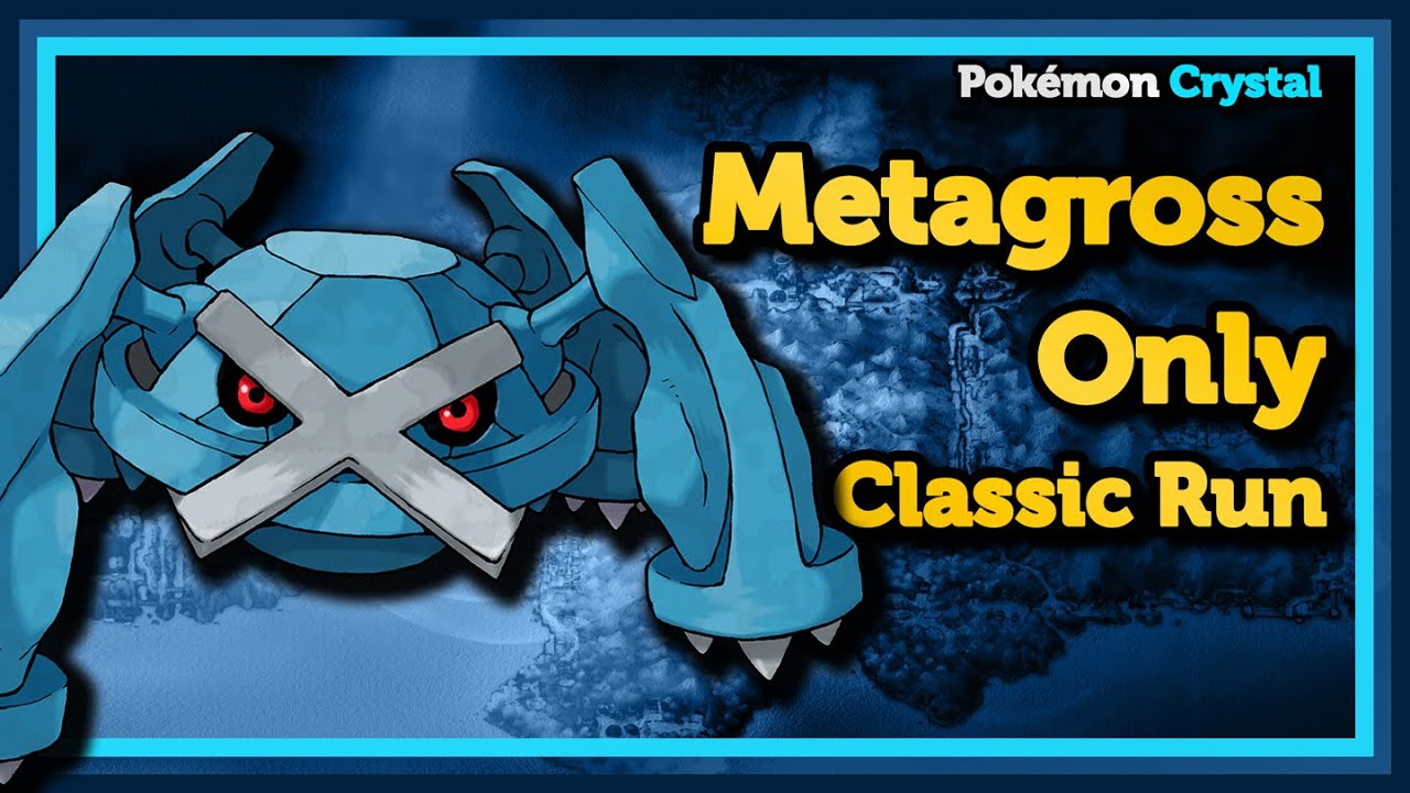 Только Метагросс :: Как быстро я смогу пройти Pokémon Crystal? :: Одиночное испытание Pokémon Cry...
