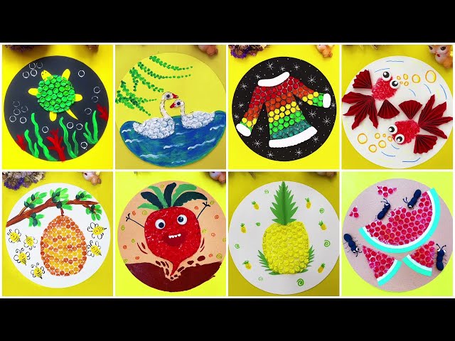 Fruit Foam Net Crafts - Best Out Of Waste, DIY Fruit Foam Net Wrapper  Reuse Craft Ideas, By Activities For Kids