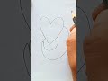 How to draw a Fox with heart ❤️ easy drawing 🤩 step by step 😮 simple drawing 😍