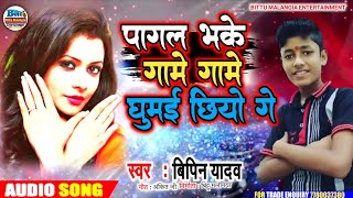 पागल भके गामे गामे घूमई छियो गे || Singer Bipin Yadav || Anil Yadav Ka Chhota Bhai