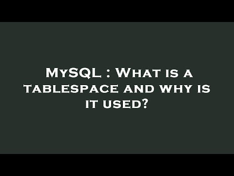 MySQL : What