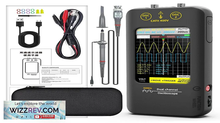 BSIDE Dual-Channel Oscilloscope O2 50MHz 250MSa/s Real-Time Sampling 3.98-Inch Touch Screen Review