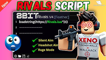 Best Rivals Script Roblox (Keyless) 🔥 | Headshot Aim, Silent Aim, ESP (Xeno Supported)