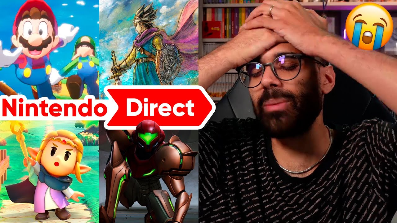 Dario Moccia, EMOZIONE PURA col DIRECT di Zelda Echoes of Wisdom, Dragon Quest 3 e Metroid Prime 4