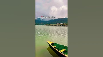 Fewa lake Pokhara 💚 #fewalake #pokhara #nepal