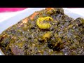 Ivorianfood  la sauce feuilles ivoirienne 