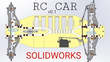 RC CAR v0.1 | SOLIDWORKS