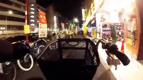 Go Pro Hero4 Session Low Light Test! JAPAN 2015