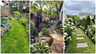 Ideas for Skinny Side Yards! 🌿// Garden Answer