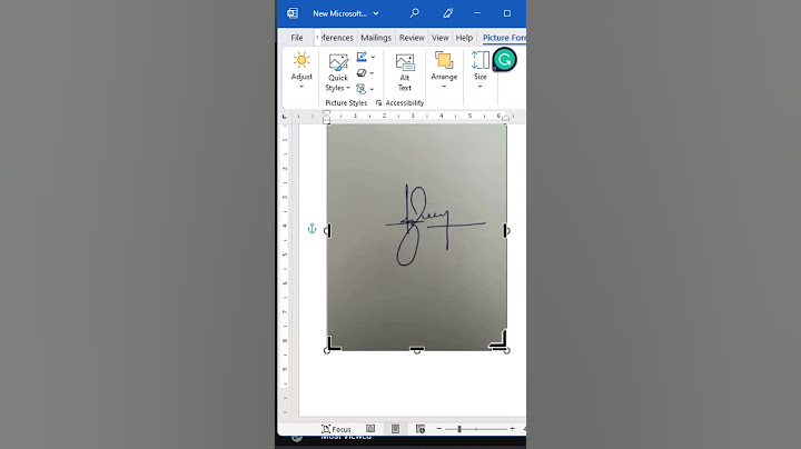 Use E-Signature in microsoft word! (Wow.. It only takes 10 seconds!!)