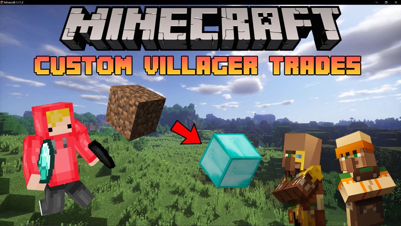 How To Make Custom Trade Villagers