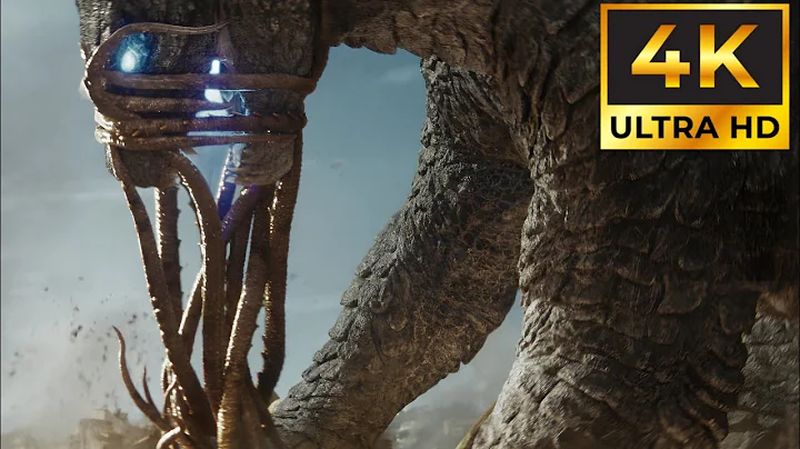 Godzilla Vs Scylla - (4K HDR) Godzilla X Kong The New Empire