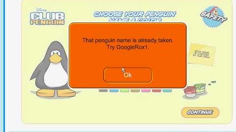 How To Create A Club Penguin Account