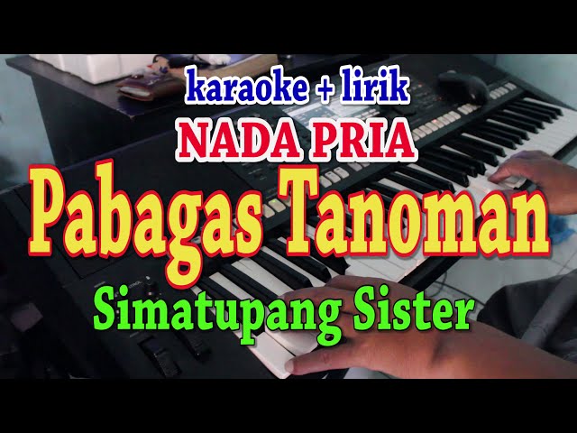 PABAGAS TANOMAN [KARAOKE] SIMATUPANG SISTER class=