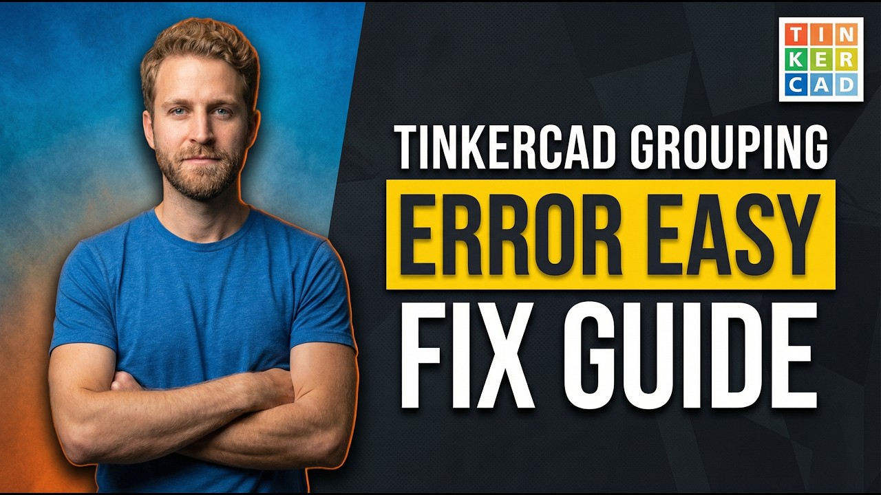 Tinkercad Grouping Error (Easy Fix Guide) - YouTube