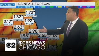 Rain rolls throughout the weekend in Chicago