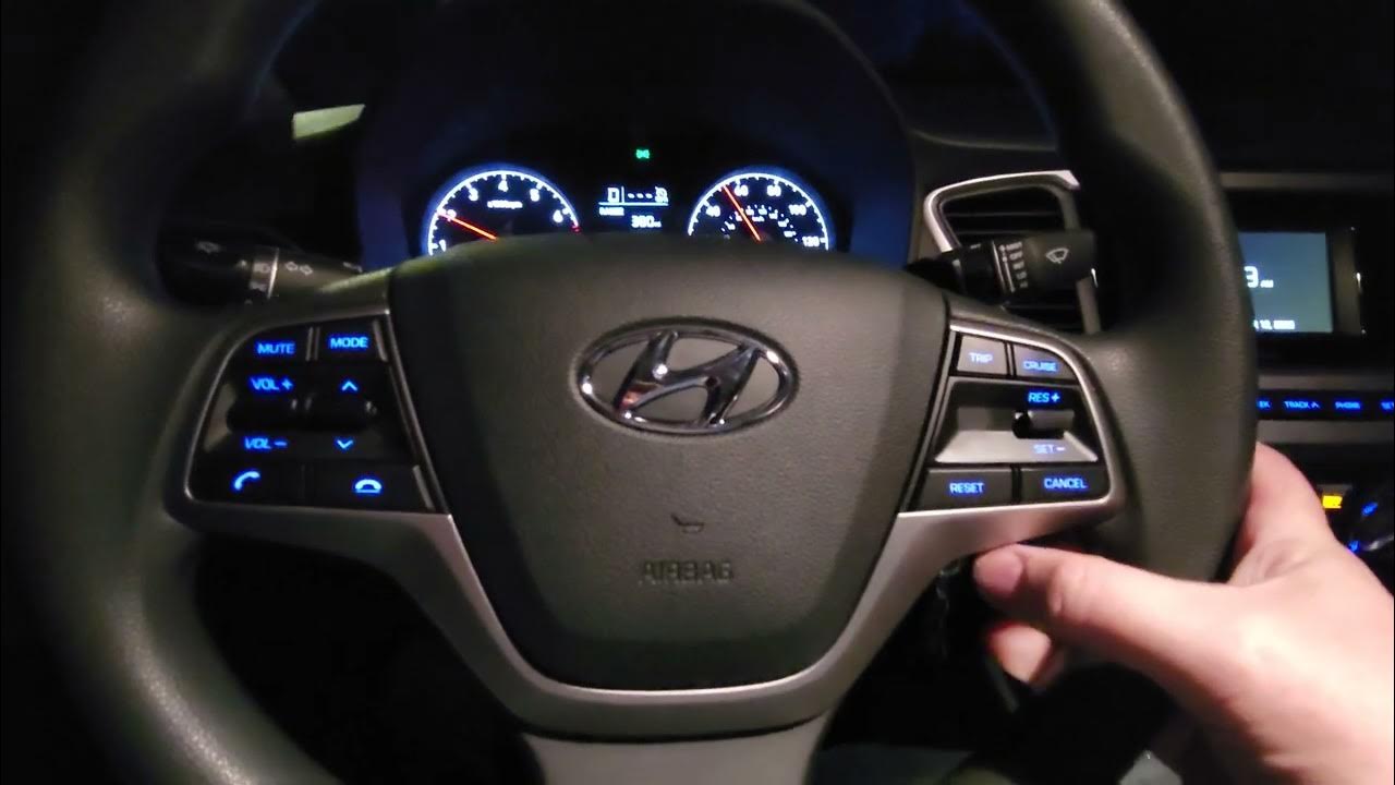 2022 Hyundai Accent cruise control malfunction YouTube