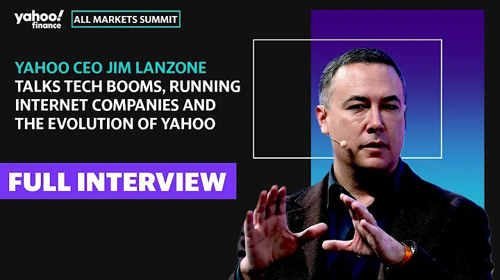 Yahoo CEO Jim Lanzone talks tech booms, running in...