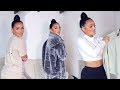 WINTER PRETTYLITTLETHING CLOTHING TRY ON!