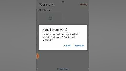 How can you submit or unsubmit your assigment in google classroom ?