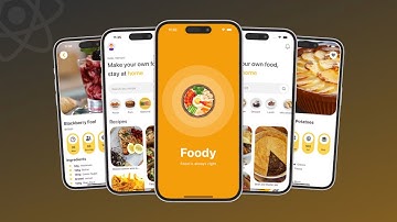 🔴 Build & Deploy Food Recipe App in Expo React Native with Chatgpt | React Native Projects