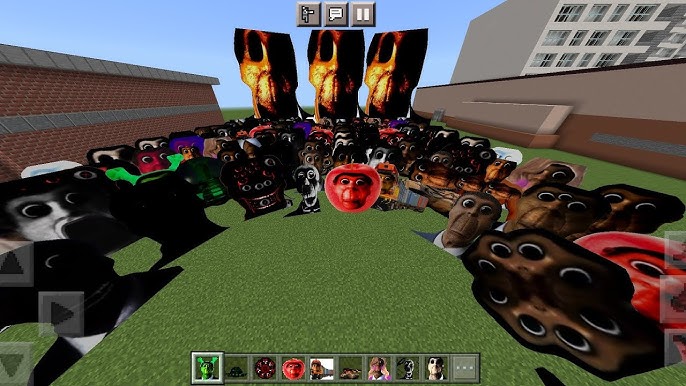 Nico's Nextbots Addon UPDATED in Minecraft PE Mod 