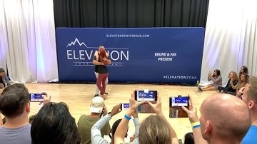 Kadu & Larissa demo at Elevation Zouk Festival