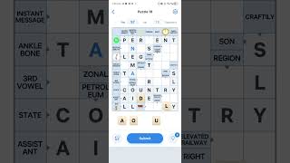 I Played a Crossword Game at 2AM... This Happened 😨 #crosswordscratchticket #crosswordchallenge screenshot 3