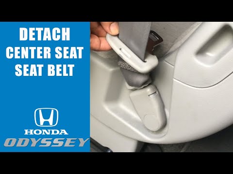 Honda middle seat belt release. Odyssey / Pilot / CRV back seat