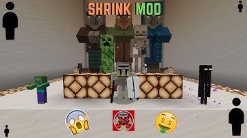 Mod Showcase #38: Shrink Mod (Minecraft 1.16.5)