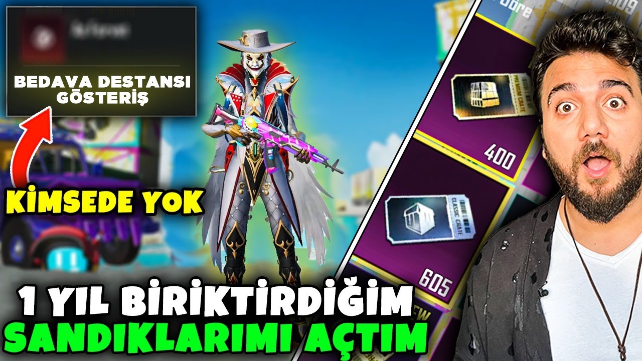 KİMSEDE YOK!! BEDAVA DESTANSI ÜNVANI ALMAK! PUBG Mobile