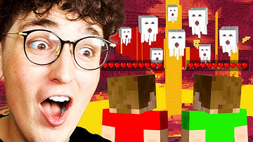 Minecraft, But We Spawn In The NETHER...